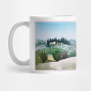 Tuscany landscape Casa del Sole Mug